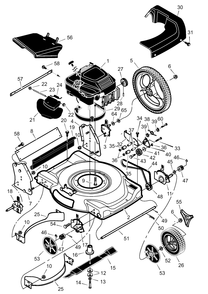 Part Location Diagram of F-99463 Murray Book, Instruction